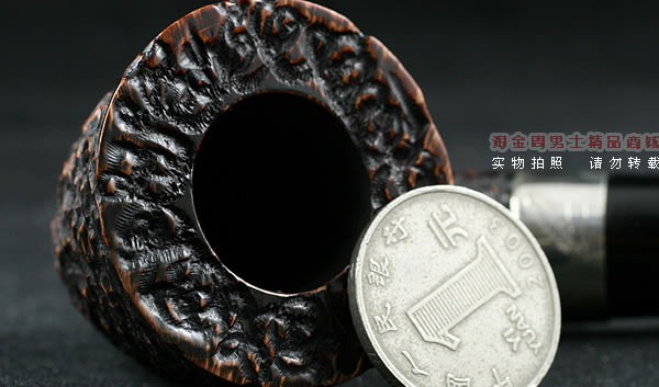 爱尔兰彼得森石楠木烟斗|金笔签名收藏烟斗-12