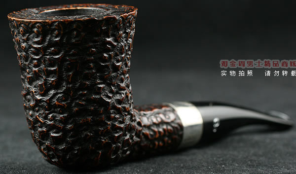 爱尔兰彼得森石楠木烟斗|金笔签名收藏烟斗-16