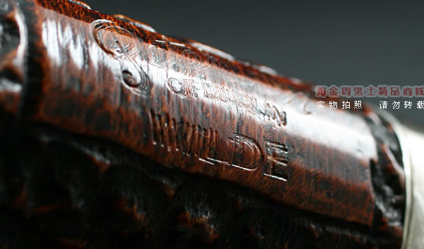 爱尔兰彼得森石楠木烟斗|金笔签名收藏烟斗-20