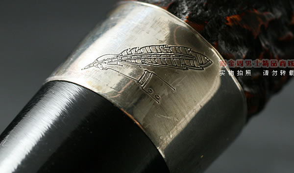 爱尔兰彼得森石楠木烟斗|金笔签名收藏烟斗-21