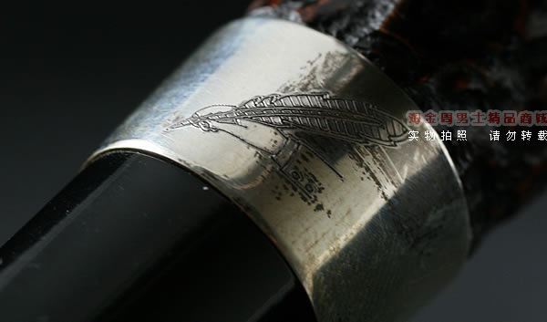 爱尔兰彼得森石楠木烟斗|金笔签名收藏烟斗-6