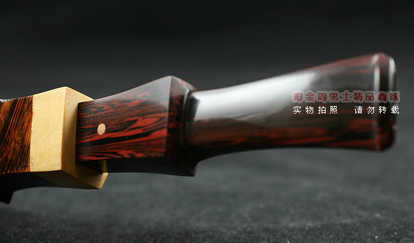 丹麦大师KAI NIELSEN石楠木烟斗|火焰纹D级Kai10-8