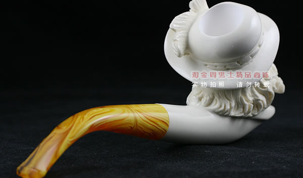 意大利LUBINSKI鲁宾斯基大号海泡石烟斗|套装L21-3