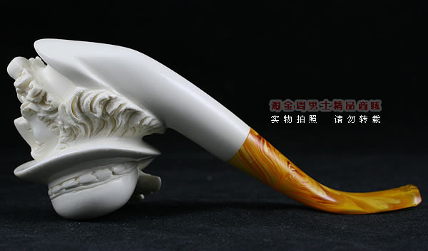 意大利LUBINSKI鲁宾斯基大号海泡石烟斗|套装L21-4