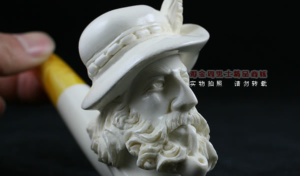 意大利LUBINSKI鲁宾斯基大号海泡石烟斗|套装L21-7