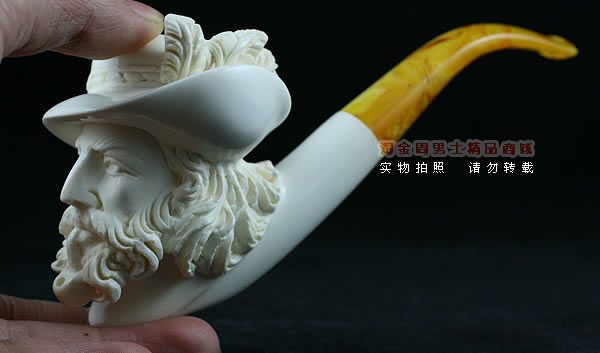 意大利LUBINSKI鲁宾斯基大号海泡石烟斗|套装L21-8