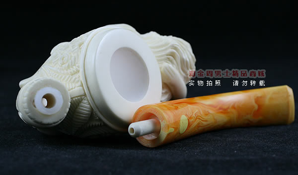 意大利LUBINSKI鲁宾斯基大号海泡石烟斗|套装L22-6