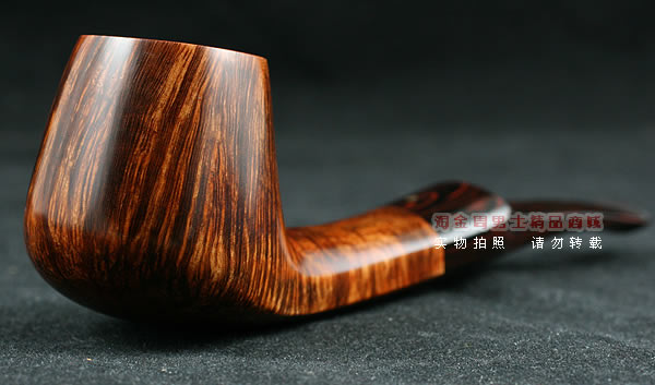 丹麦大师KAI NIELSEN石楠木烟斗|火焰纹C级Kai11-1