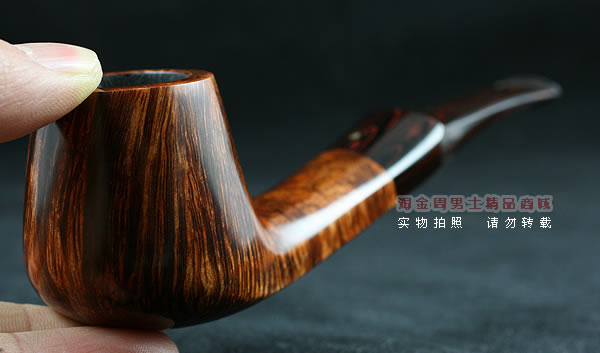 丹麦大师KAI NIELSEN石楠木烟斗|火焰纹C级Kai11-10