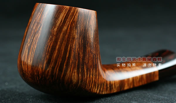 丹麦大师KAI NIELSEN石楠木烟斗|火焰纹C级Kai11-11