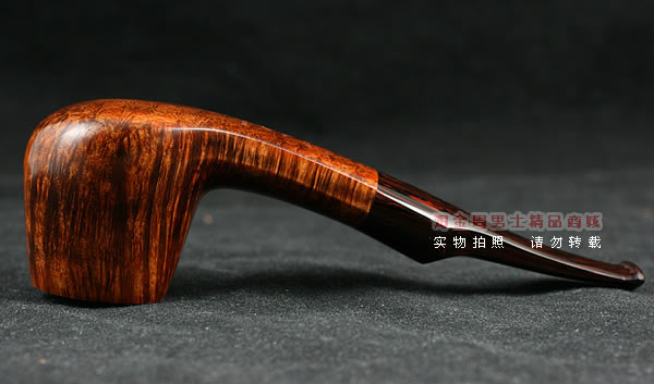 丹麦大师KAI NIELSEN石楠木烟斗|火焰纹C级Kai11-4
