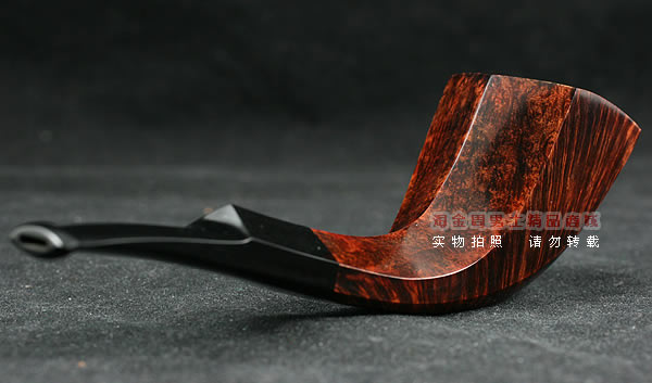 丹麦大师KAI NIELSEN石楠木烟斗|火焰纹D级Kai12-3