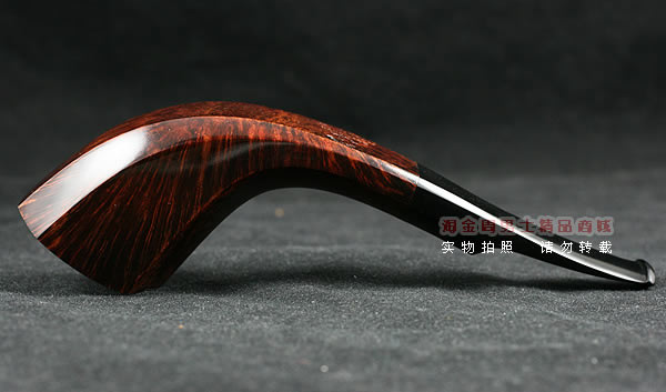 丹麦大师KAI NIELSEN石楠木烟斗|火焰纹D级Kai12-4