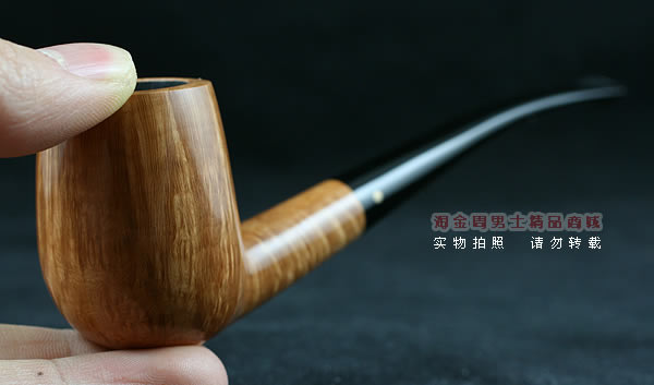 丹麦大师KAI NIELSEN石楠木烟斗|火焰纹D级Kai13-11