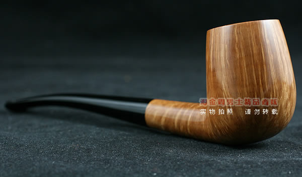 丹麦大师KAI NIELSEN石楠木烟斗|火焰纹D级Kai13-2