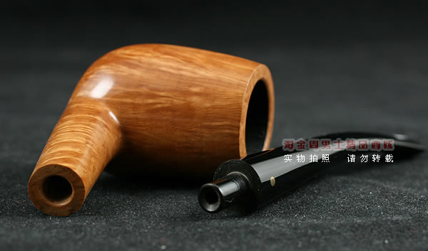 丹麦大师KAI NIELSEN石楠木烟斗|火焰纹D级Kai13-7
