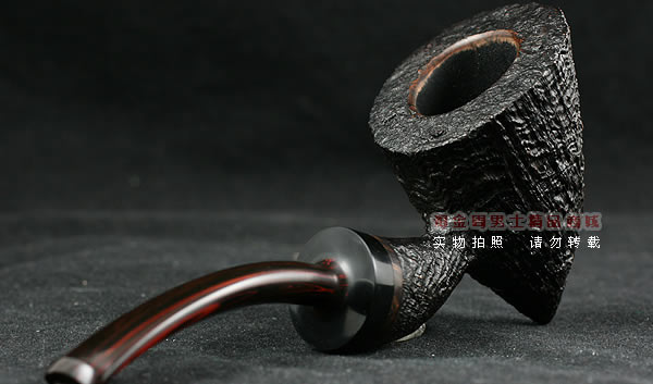 意大利大师paolo becker 石楠木烟斗|喷砂2梅花-3