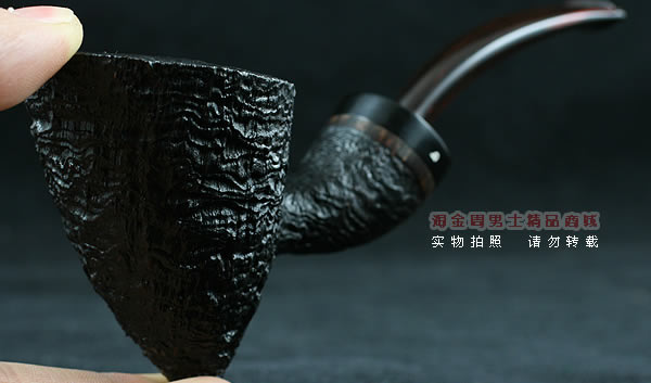 意大利大师paolo becker 石楠木烟斗|喷砂2梅花-9