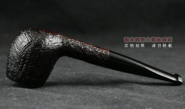 英国Dunhill登喜路石楠木烟斗|6件套贝壳喷砂3101-4