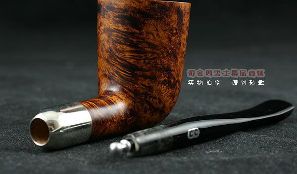 法国CHACOM石楠木烟斗|5件套银圈军插斗ARMY 32-6