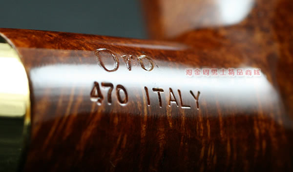 意大利丹尼克石楠木烟斗|6件套装双金圈光面470-8