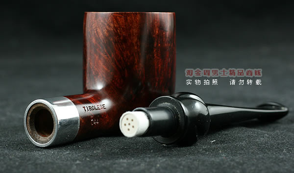 意大利丹尼克石楠木烟斗|6件套装酒红744-6