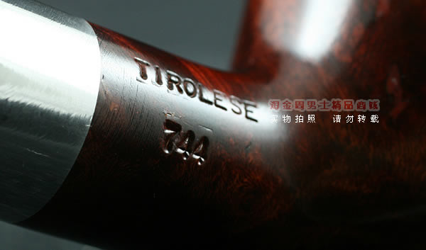 意大利丹尼克石楠木烟斗|6件套装酒红744-8