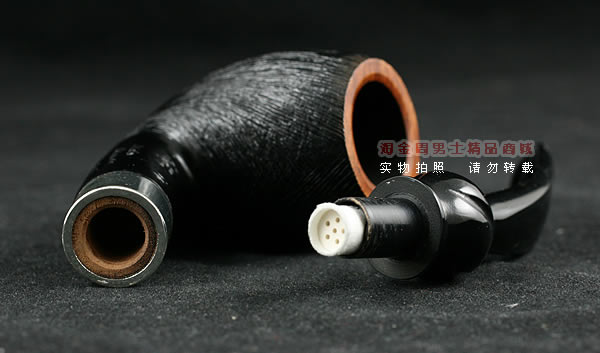 意大利丹尼克石楠木烟斗|6件套装拉丝粗面753-6