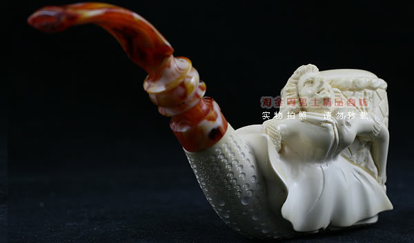 土耳其PAKTAS海泡石烟斗|6件套人物P3-3