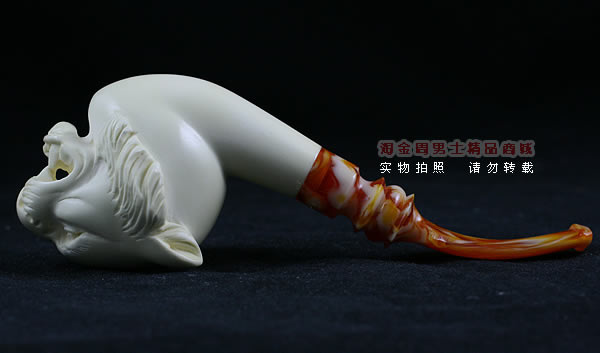 土耳其PAKTAS海泡石烟斗|5件套狮头P34-4