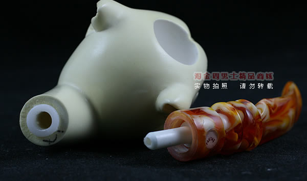 土耳其PAKTAS海泡石烟斗|5件套狮头P34-6