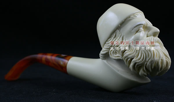 土耳其PAKTAS海泡石烟斗|5件套雕像P8-2