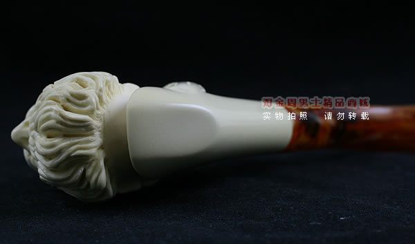 土耳其PAKTAS海泡石烟斗|5件套雕像P8-5
