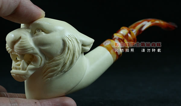 土耳其PAKTAS海泡石烟斗|5件套狮头P13-9