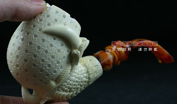 土耳其PAKTAS海泡石烟斗|6件套鹰爪P21-11