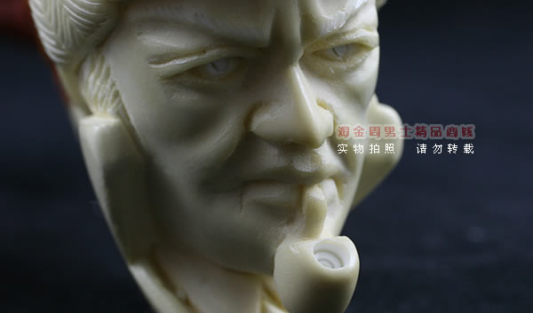 土耳其PAKTAS海泡石烟斗|5件套雕像P39-9