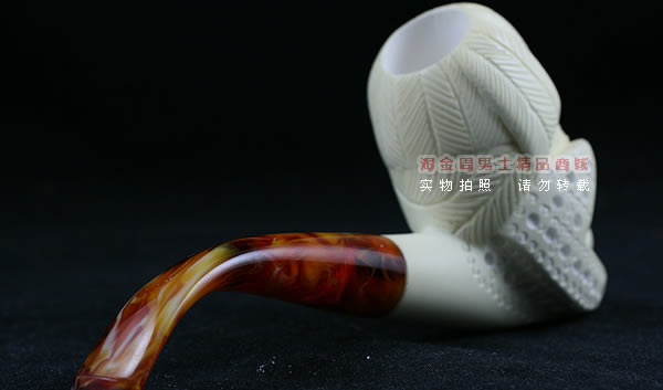 土耳其PAKTAS海泡石烟斗|5件套雕像P7-3