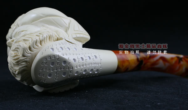 土耳其PAKTAS海泡石烟斗|5件套雕像P79-4
