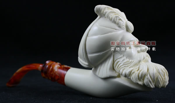 土耳其PAKTAS海泡石烟斗|5件套雕像P87-2