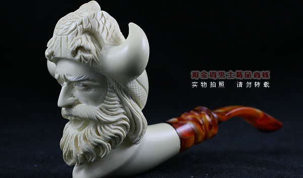 土耳其PAKTAS海泡石烟斗|5件套雕像P88-1