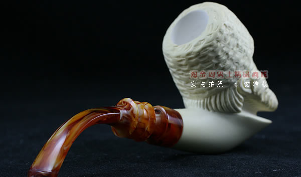 土耳其PAKTAS海泡石烟斗|5件套雕像P9-3