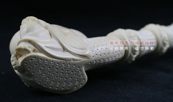 土耳其PAKTAS海泡石烟斗|6件套加长大号弥乐佛斗B-4