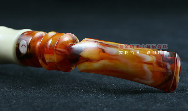 土耳其PAKTAS海泡石烟斗|6件套加长大号剑齿虎斗-7