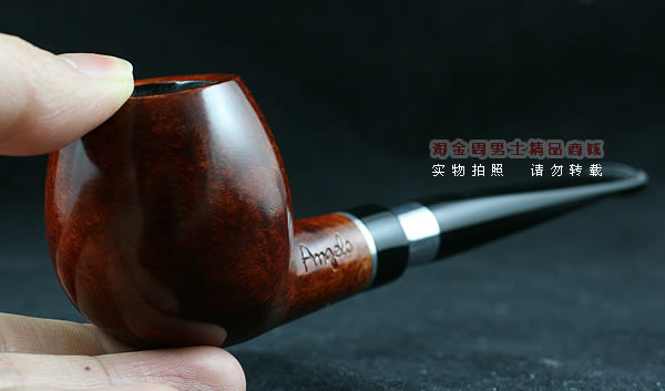 意大利Angelo安之龙石楠木烟斗|6件套银圈Ag2-10