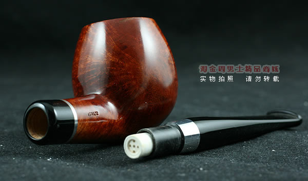 意大利Angelo安之龙石楠木烟斗|6件套银圈Ag2-6