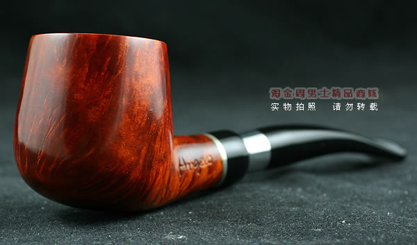 意大利Angelo安之龙石楠木烟斗|6件套银圈Ag3-1