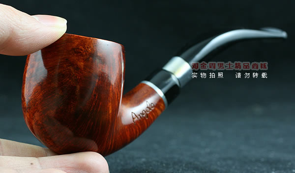 意大利Angelo安之龙石楠木烟斗|6件套银圈Ag6-10