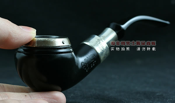 peterson石楠木烟斗|5件套spigot军用银圈斗999-10