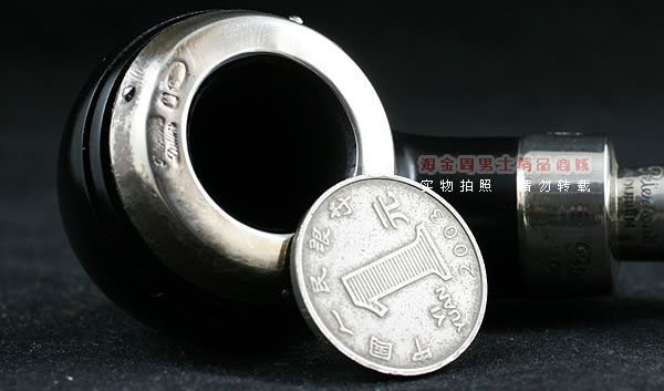 peterson石楠木烟斗|5件套spigot军用银圈斗999-5