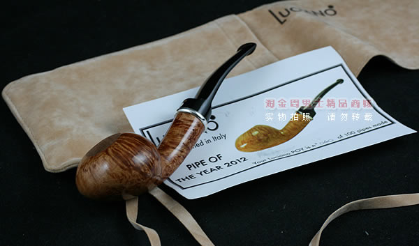 意大利Luciano石楠木手工烟斗|12年限量斗040-11